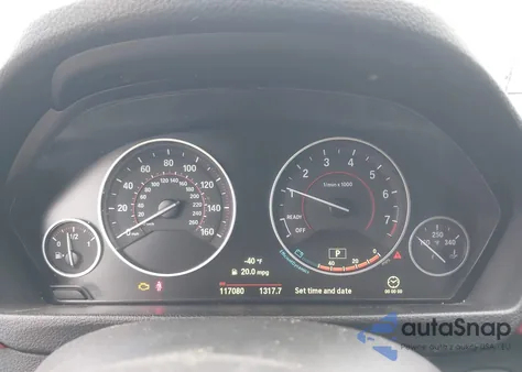 2015 BMW 320I xDrive из США, поврежденный, VIN WBA3C3G55FNT52412